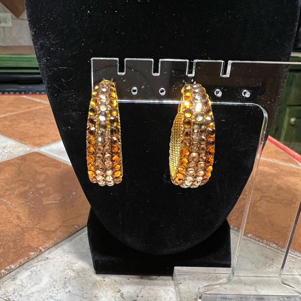 Jimmy Crystal Swarovski New York Earrings